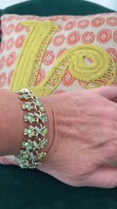 Stunning Vintage Jewelcraft Enamel & Diamanté Bracelet 1950s - Etsy