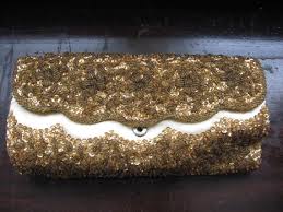 Vintage 50s Beaded Sequin Evening Clutch Bag - Etsy