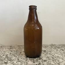 Vintage Antique Anchor Hocking Hand Blown Amber Glass Beer Bottle 8548A 5 59 12 | eBay