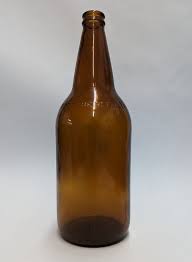 Lot of 4 Glass Bottles Green Brown Growler MTC Anchor Hocking Octagonal | eBay