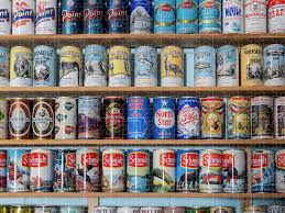 Vintage Beer Cans Jigsaw Puzzle by Bradford Martin - PX Puzzles