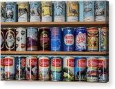 Vintage Beers in a Can Metal Print by Bradford Martin ...