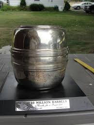 Anheuser Busch 40 million barrels silver keg award 1978 Budweiser | #1792307863