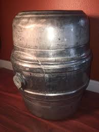 Stainless Steel Vintage Beer Keg Gas Tank Los Angeles Brewing Co. Rat Rod Gasser | #1848447484