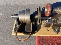 Antique Vintage Stark Tool Company No. 4 Precision Bench Lathe With Counterhsaft | eBay