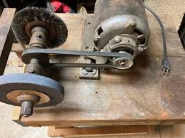 Grinder with stand and wire wheel - tools - by owner - sale - craigslist