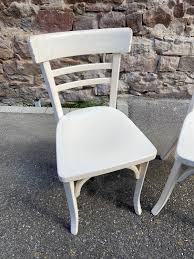 Set of 2 Viennese Chairs Bentwood Restaurant Paris Baumann ...