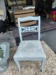 Vintage Chair And Accent Table