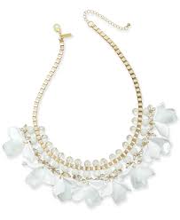 INC International Concepts Gold-Tone Petal Shaky Statement ...