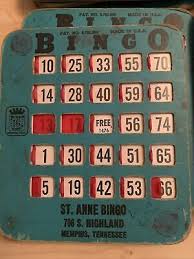 19 St. Anne Vintage bingo Number play cards reusable | eBay UK
