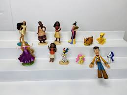 Disney Moana And Toy Story Figures PVC Cake Toppers My ...