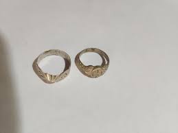 Moroccan Jewelry, 2 Silver Berber Rings, 1 Pointy, 1 Signet ...