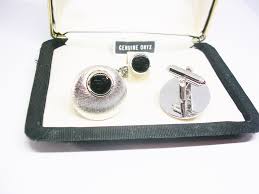 Cufflinks Tie Tack Set Vintage Classic Dante Suit Accessory ...