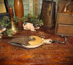 Primitive Vtg Style 4" Wood Hay Barn Tin Pulley Block w/ Cast Iron Hook Decor | eBay