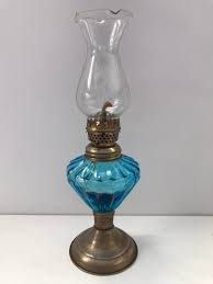 Vintage Small Glass Oil Lamp, Vintage Oil Lantern - Etsy New Zealand