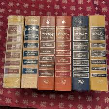 Readers Digest Condensed Books Lot of 6 Set Shelf Decor ...