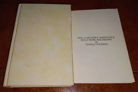 Teofilo Folengo Merlin Cocai Macaroni Reprint 1517 1991 | eBay