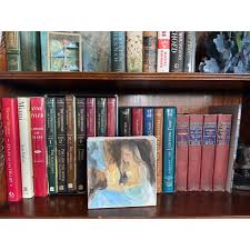 2024 Oil Portrait of a Young Girl on Stretched Canvas | Chairish