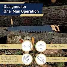 Kings County tools 3ft One Man Crosscut Saw 36-in Cross ...