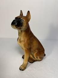 Vintage Arnart 5th Ave Porcelain Boxer Dog Japan Figurine ...