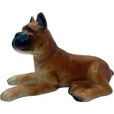 Vintage German Porcelain DOG 1:12 German Dollhouse Miniature ...