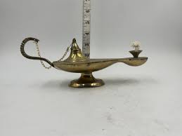 Middle Eastern Brads oil lamp that looks like a magic Genie ...