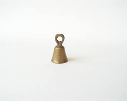Buy Vintage Brass Bell Small Bell Old Bulgarian Bell Hand ...