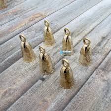 Large Vintage Temple Brass Bells, Antique Decor Indian Bells ...