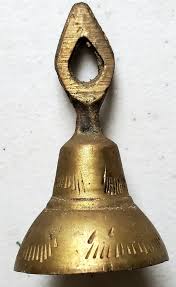 Vintage Brass Metal Miniature Bell W/ Etchings - Etsy