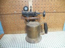 Vintage DUNLAP Brass Blow Torch | eBay