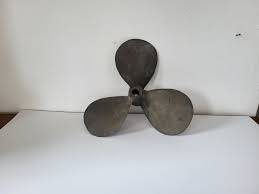 Vintage Greek Brass Boat Propeller With Patina - Etsy