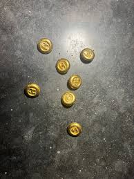 One Vintage Classic Gold CHANEL Button Circa 1990's - Etsy ...