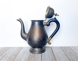 Vintage Brass Coffee Pot | FREE SHIPPING | Brass Pot ...