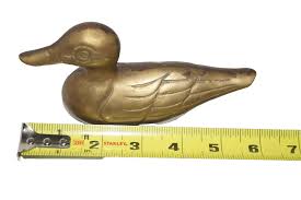 Large Brass Duck | eBay