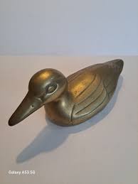 Cast Brass Duck Decoy - Etsy Canada
