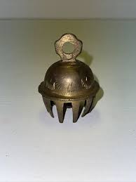 Claw Bell Etched Brass Bell Elephant Claw Bell 2.75" Vintage ...