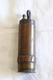 Sold at Auction: WWI souvenir lighter made from a shell