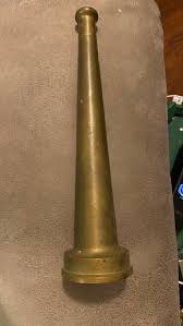 Vintage 10” Brass 1 1/2” PAWHATEN NH Fire Hose Nozzle With ...