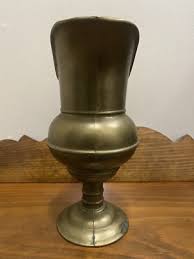 Vintage solid Brass large Pitcher 10" H - 2 LB | eBay