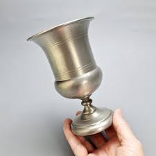 Vintage Pewter Goblet by Scandia Tenn, Sweden 1981 – Scandinavian Modernist Cup With Matte Finish & Engraved Rings, Collectible - Etsy