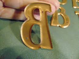 8 Copper Capital letter B 1 1/2" w x 2 1/4" h crafts initial purse room door art | eBay