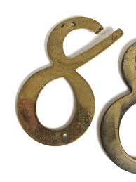 Vintage Brass House Number ~number Eight ~ Wall Art Vintage Salvage ~ Mid Century 8 - Etsy Australia