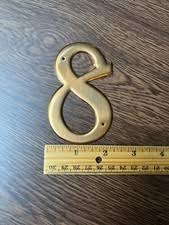 Vintage/Retro Home Décor Numbers for sale | eBay