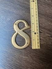 Vintage/Retro Home Décor Numbers | eBay