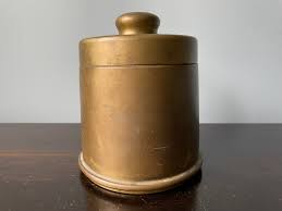 Vintage Brass Cigar Humidor Tobacco Humidor - Etsy