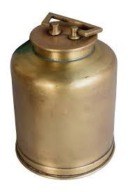 Gold Brass Oil Pot by Artisans Rose at Pernia's Pop Up Shop 2025