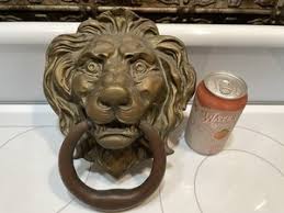 Large Lion Door Knocker | eBay