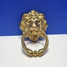 Vintage Style Giant Heavy Cast Brass Lion Door Knocker 4 Lbs of Sold Brass NOT Lacquered or Coated Includes FREE Solid Brass Screws - Etsy