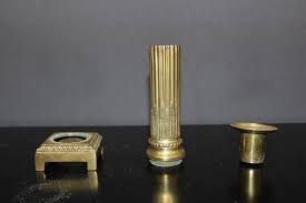 Antique French Gilded Bronze Candlesticks Louis XVI Period ...