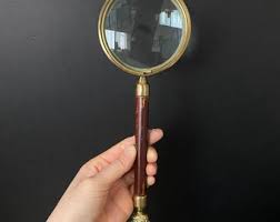 W0299 Vintage Wood Long Handle /solid Heavy Brass Tassel ...